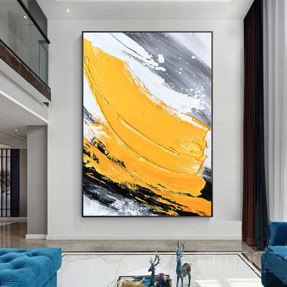 Handcrafted Abstract Painting Fine Wall Art For Homedecor AB1003