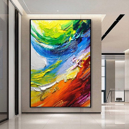 Handcrafted Abstract Painting Modern wall Art For Home Decor