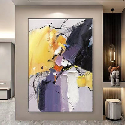 Handcrafted Abstract Painting Fine Wall Art For Homedecor AB1011