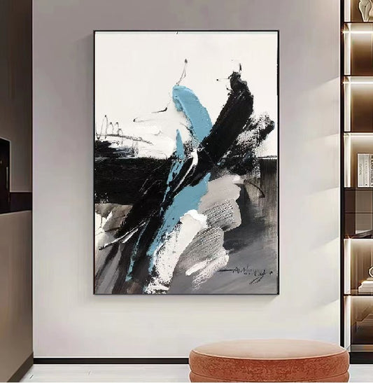 Handcrafted Abstract Painting Fine Wall Art For Homedecor AB1014