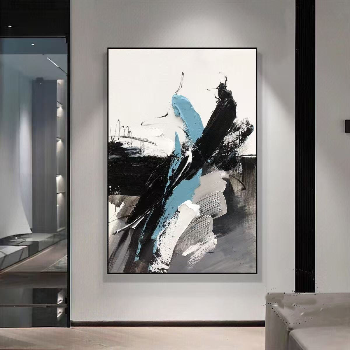 Handcrafted Abstract Painting Modern wall Art For Home Decor