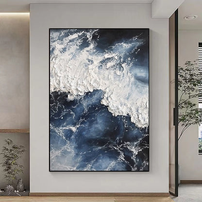 Handcrafted Abstract Painting Fine Wall Art For Homedecor AB1018A