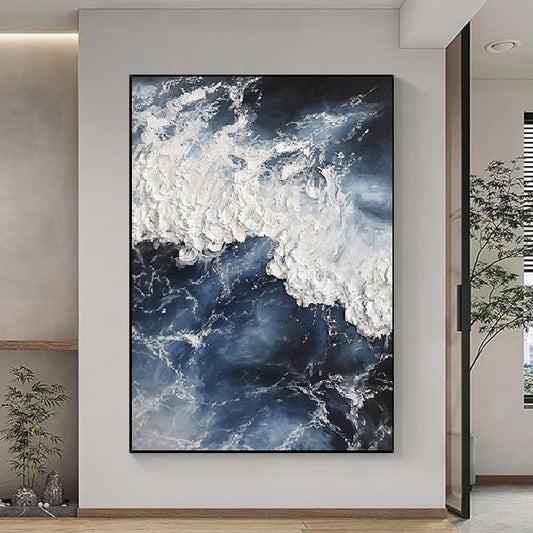 Handcrafted Abstract Painting Fine Wall Art For Homedecor AB1018A