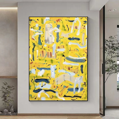 Handcrafted Abstract Painting Modern wall Art For Home Decor