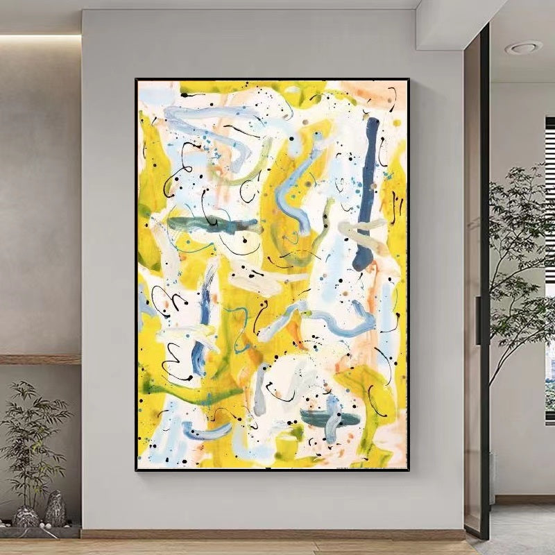 Handcrafted Abstract Painting Modern wall Art For Home Decor