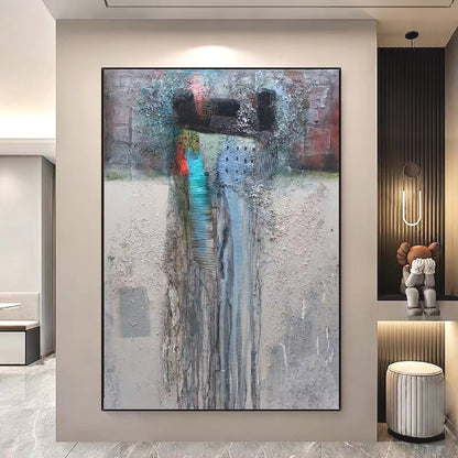 Handcrafted Abstract Painting Fine Wall Art For Homedecor AB1024