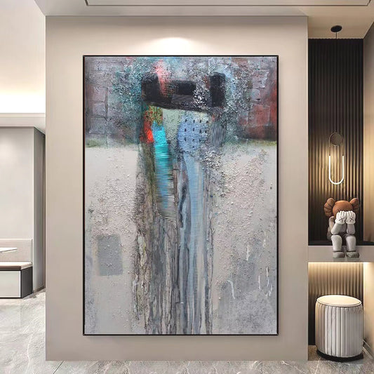 Handcrafted Abstract Painting Fine Wall Art For Homedecor AB1024