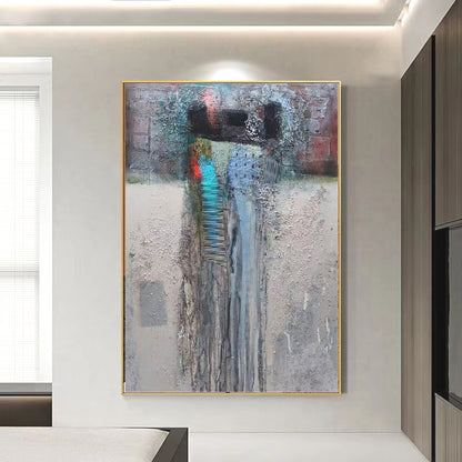 Handcrafted Abstract Painting Fine Wall Art For Homedecor AB1024