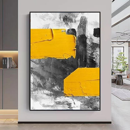 Handcrafted Abstract Painting Fine Wall Art For Homedecor AB1027A