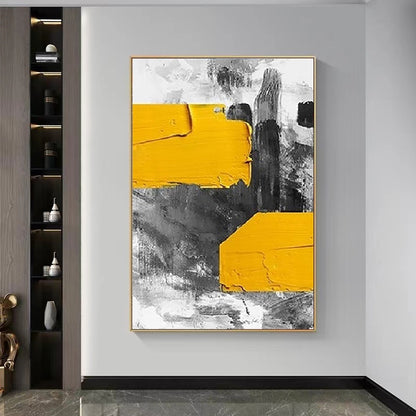 Handcrafted Abstract Painting Fine Wall Art For Homedecor AB1027A