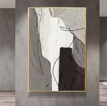 Handcrafted Abstract Painting Fine Wall Art For Homedecor AB1040A