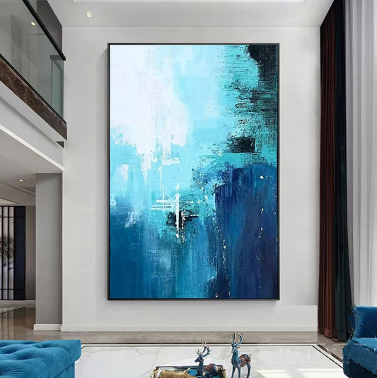 Handcrafted Abstract Painting Fine Wall Art For Homedecor AB1041