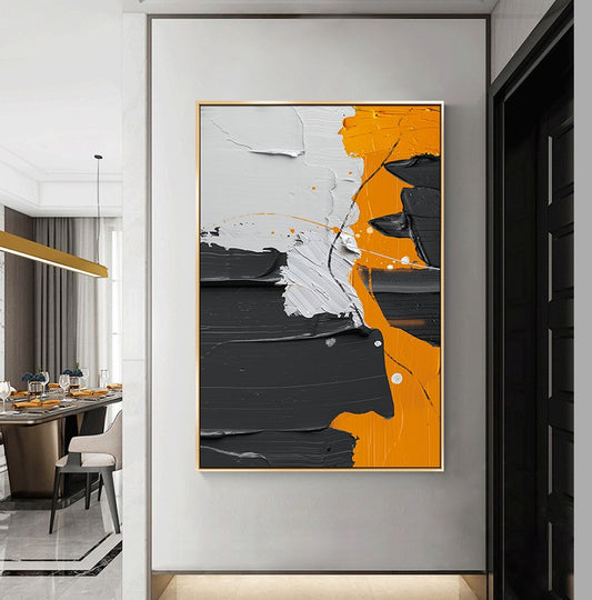 Handcrafted Abstract Painting Fine Wall Art For Homedecor AB1044A