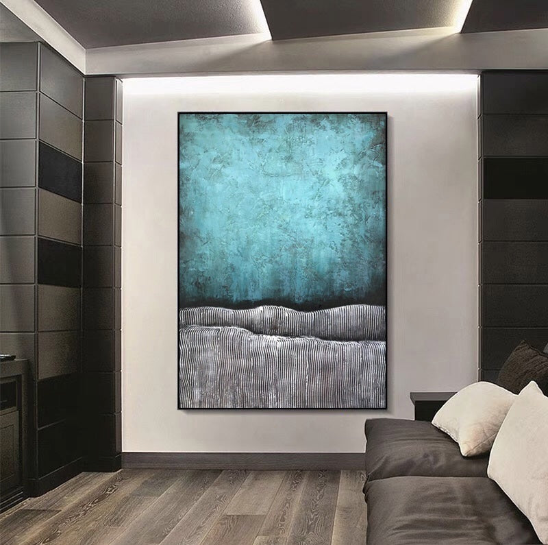 Handcrafted Abstract Painting Fine Wall Art For Homedecor AB1047