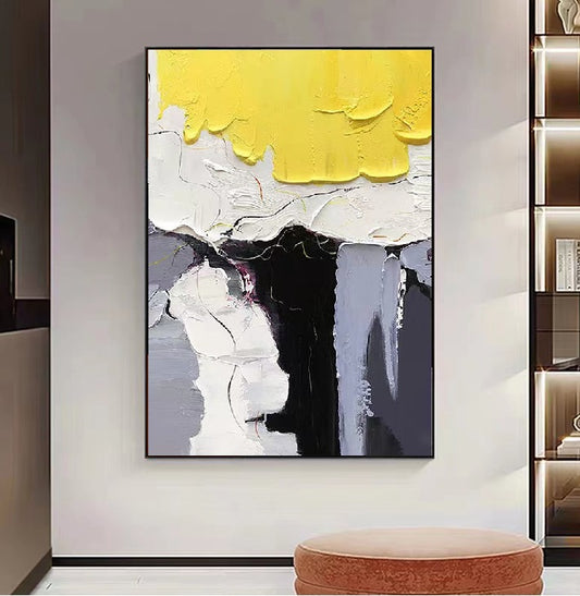 Handcrafted Abstract Painting Fine Wall Art For Homedecor AB1055
