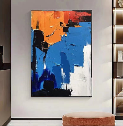 Handcrafted Abstract Painting Fine Wall Art For Homedecor AB1056