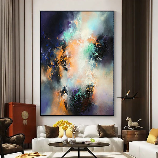 Handcrafted Abstract Painting Fine Wall Art For Homedecor AB1060