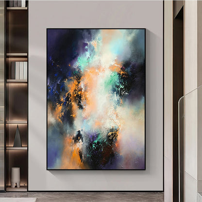 Handcrafted Abstract Painting Fine Wall Art For Homedecor AB1060