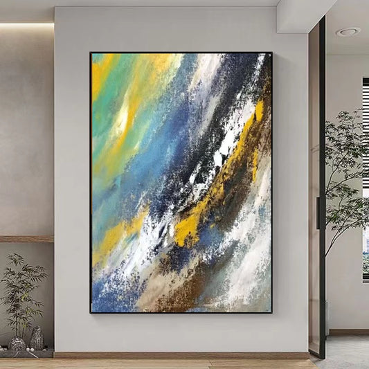 Handcrafted Abstract Painting Fine Wall Art For Homedecor AB1065