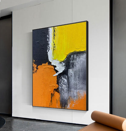 Handcrafted Abstract Painting Fine Wall Art For Homedecor AB1066