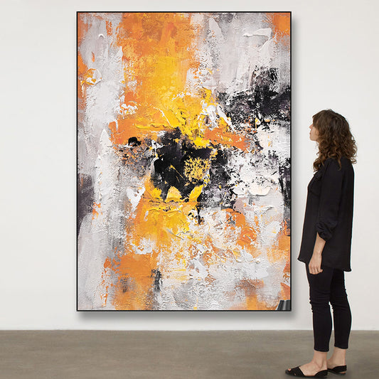 Handcrafted Abstract Painting Fine Wall Art For Homedecor AB1067