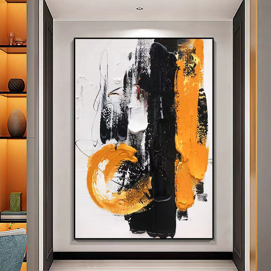 Handcrafted Abstract Painting Fine Wall Art For Homedecor AB1069