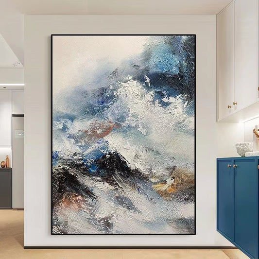 Handcrafted Abstract Painting Fine Wall Art For Homedecor AB1074