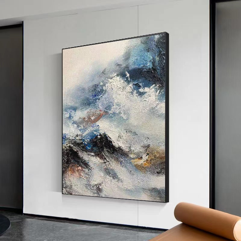 Handcrafted Abstract Painting Fine Wall Art For Homedecor AB1074