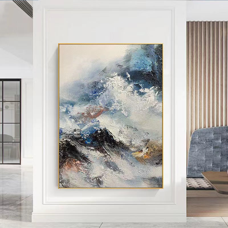Handcrafted Abstract Painting Fine Wall Art For Homedecor AB1074