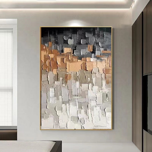 Handcrafted Abstract Painting Fine Wall Art For Homedecor AB1078