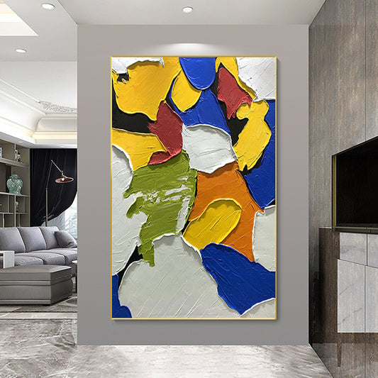 Handcrafted Abstract Painting Fine Wall Art For Homedecor AB1093