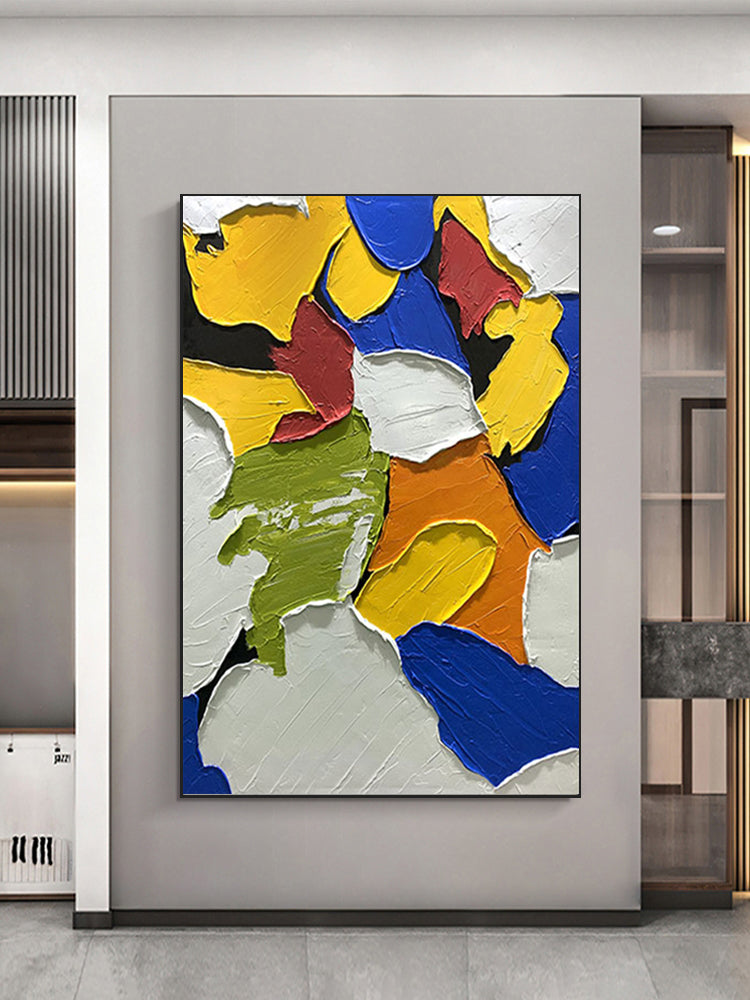 Handcrafted Abstract Painting Fine Wall Art For Homedecor AB1093
