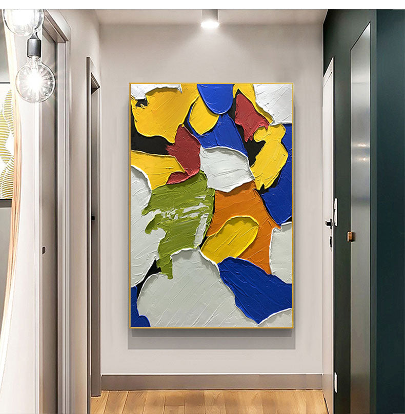 Handcrafted Abstract Painting Fine Wall Art For Homedecor AB1093