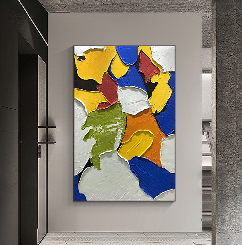 Handcrafted Abstract Painting Fine Wall Art For Homedecor AB1093