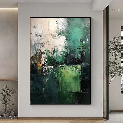 Handcrafted Abstract Painting Fine Wall Art For Homedecor AB1099