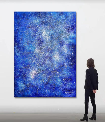 Handcrafted Abstract Painting Fine Wall Art For Homedecor AB1101