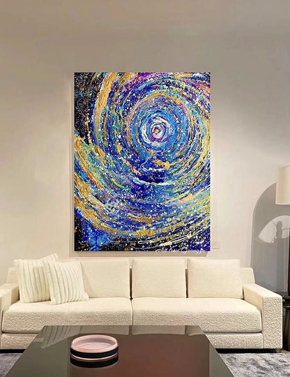 Handcrafted Abstract Painting Fine Wall Art For Homedecor AB1102