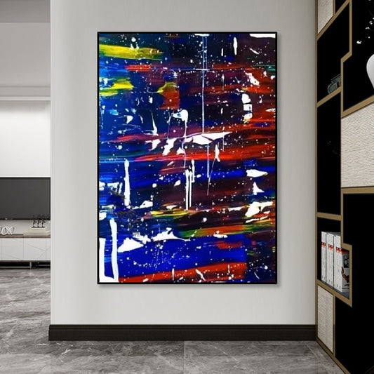Handcrafted Abstract Painting Fine Wall Art For Homedecor AB1105