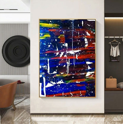 Handcrafted Abstract Painting Fine Wall Art For Homedecor AB1105