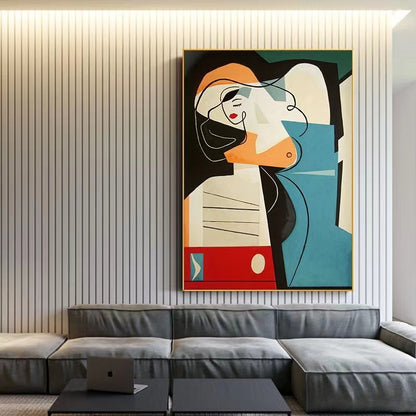 Handcrafted Abstract Painting Fine Wall Art For Homedecor AB1107