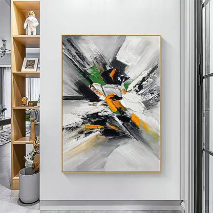 Handcrafted Abstract Painting Fine Wall Art For Homedecor AB1109