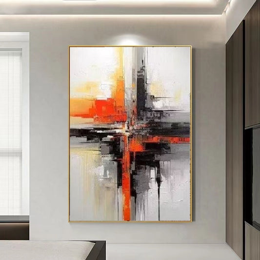 Handcrafted Abstract Painting Fine Wall Art For Homedecor AB1111
