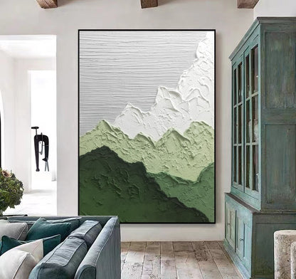 Handcrafted Abstract Painting Fine Wall Art For Homedecor AB1112A