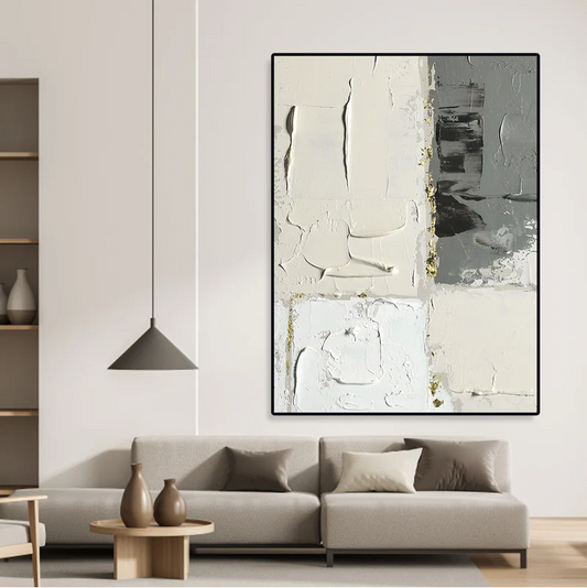 Handcrafted Abstract Painting Fine Wall Art For Homedecor AB1113