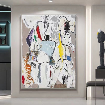 Handcrafted Abstract Painting Modern wall Art For Home Decor