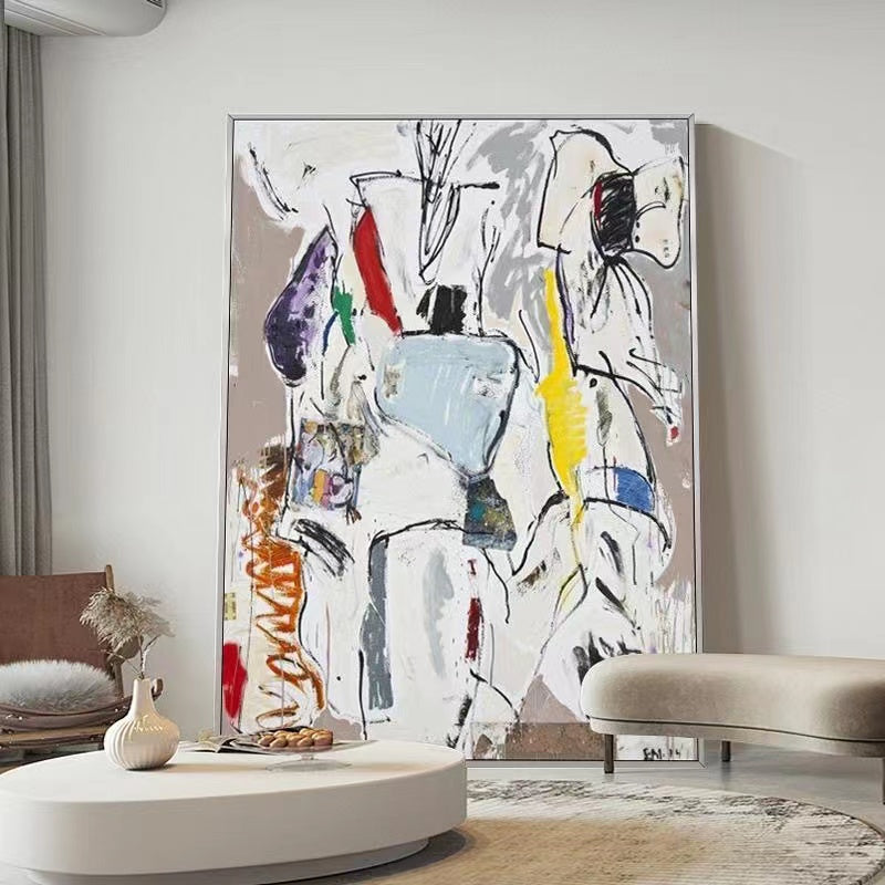 Handcrafted Abstract Painting Modern wall Art For Home Decor