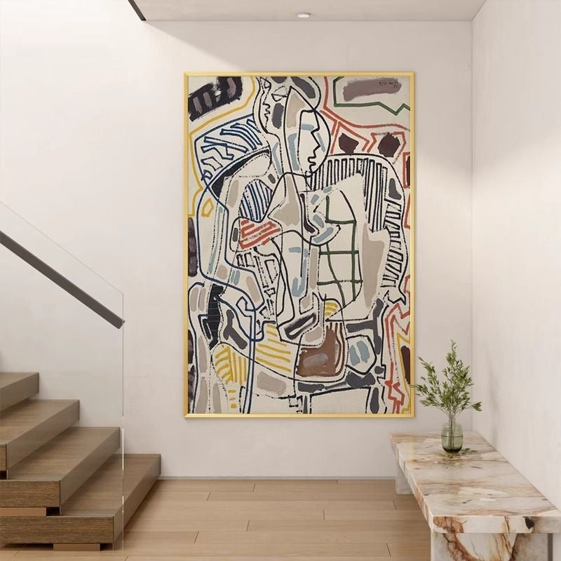 Handcrafted Abstract Painting Modern wall Art For Home Decor