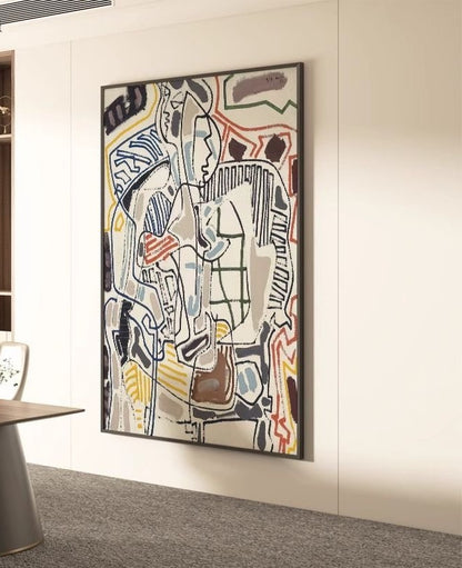 Handcrafted Abstract Painting Modern wall Art For Home Decor