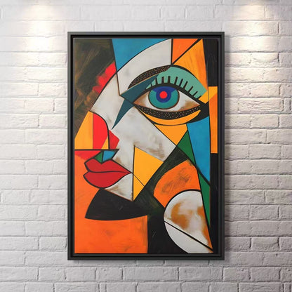 Handcrafted Abstract Painting, Modern Wall Art for Home Decor AB1168
