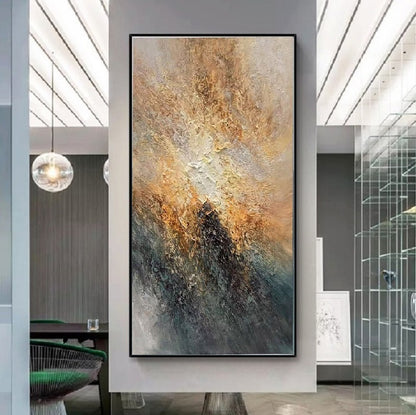 Handcrafted Abstract Painting Fine Wall Art For Homedecor AB2030